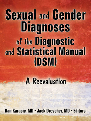 cover image of Sexual and Gender Diagnoses of the Diagnostic and Statistical Manual (DSM)